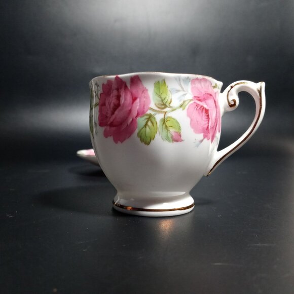 Bell Lady Alexander Rose Tea Cup Saucer Set English Bone China Floral Vintage - Picture 4 of 16